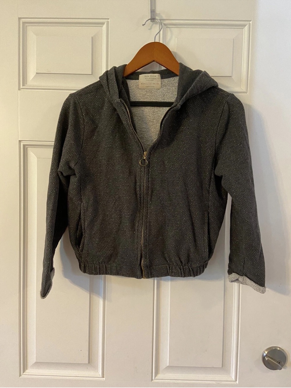 zara 11/12 girls light jacket
